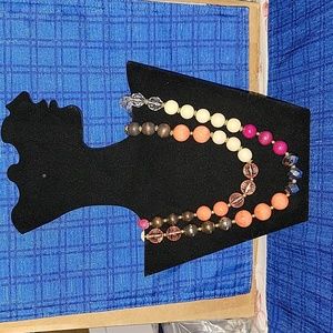 Double beaded necklace